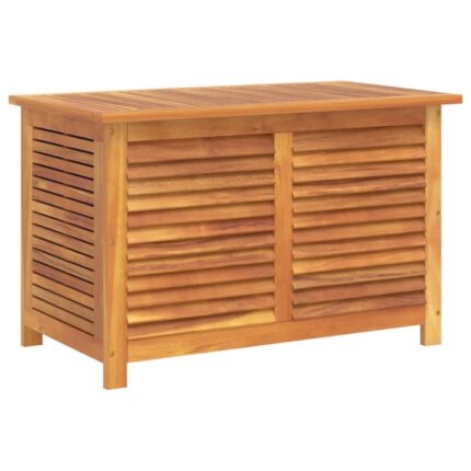 Lada de gradina Zakito Europe, lemn de acacia, impermeabila, maro, 90x50x56cm