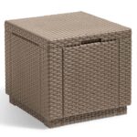 Lada depozitare, Allibert, Polipropilena, 42 x 42 x 39 cm, Maro