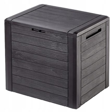Lada depozitare KADAX, Plastic, 140 l, Negru