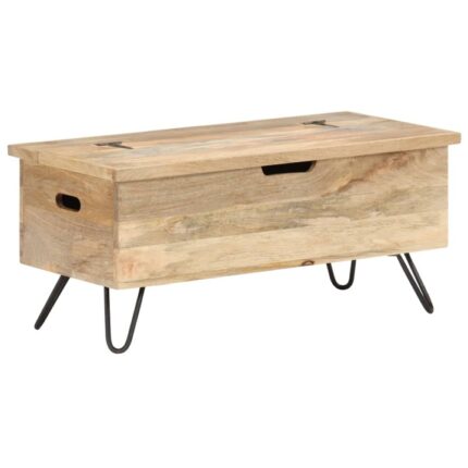 Dulap depozitare vidaXL, Lemn, 90 x 40 x 45 cm, Maro