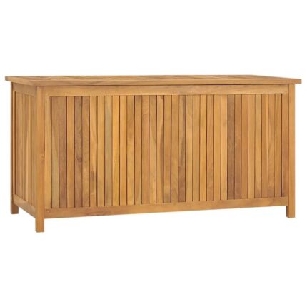 Lada de gradina Zakito Europe, lemn de tec, 114x50x58cm, culoare naturala