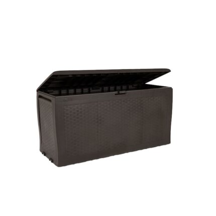 Cutie de depozitare gradina, Keter, Plastic, 270l, Maro
