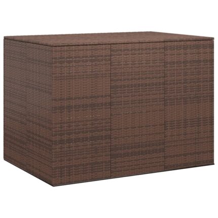 Lada gradina pentru perne vidaXL, maro, 145x100x103 cm, ratan PE