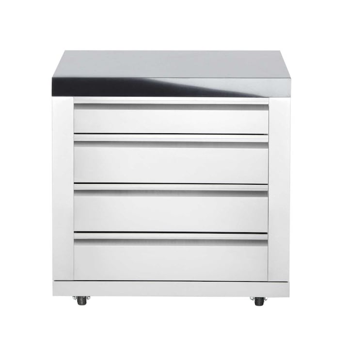 Modul bucatarie de exterior cu blat de lucru si sertare pentru depozitare ALL'GRILL 850M04 Modul bucatarie de exterior cu blat de lucru si sertare pentru depozitare ALL'GRILL 850M04