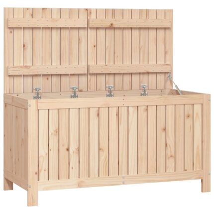 Lada de gradina Zakito Europe, lemn de pin, ventilata, 121x55x64cm, naturala
