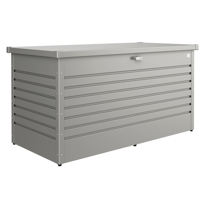 Cutie depozitare, gradina/terasa, Maison Mex LEISURE, L.160 l.79 H.83 cm, gri metalizat