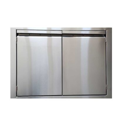 Usa din inox cu cadru built-in 81 x 57 x 4 cm pentru insula si bucatarie exterioara Grandhall Elite 4B A08001005T