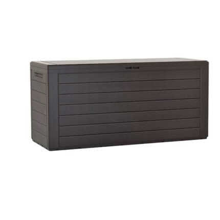 Lada de depozitare, KADAX, Plastic, 116x44x55cm, 280L, Maro