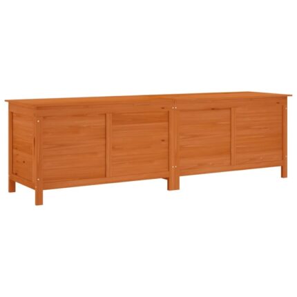 Lada depozitare gradina maro 198,5x50x56,5 cm lemn masiv brad 364763