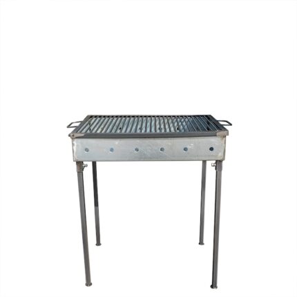 Gratar metalic pe carbuni 60x40 cm, grosime 3 mm / EXT 9911