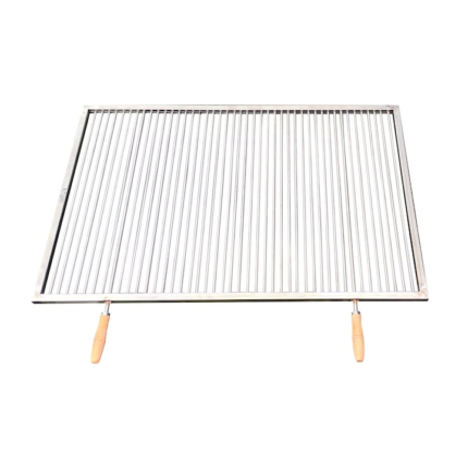 Gratar 70 X 50 CM, INOX Alimentar ASI 304, Bare rotative