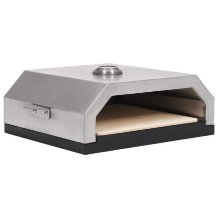 Cuptor pizza vidaXL, 49 x 35 x 15,5 cm, Multicolour, Otel inoxidabil
