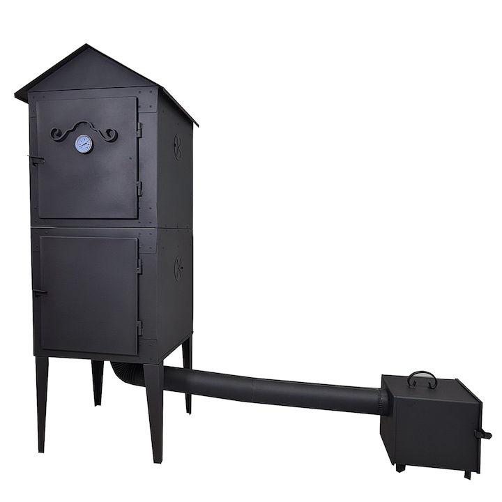 Afumatoare metalica pentru carne, peste si branzeturi, KER, 020, 140x50x50 cm