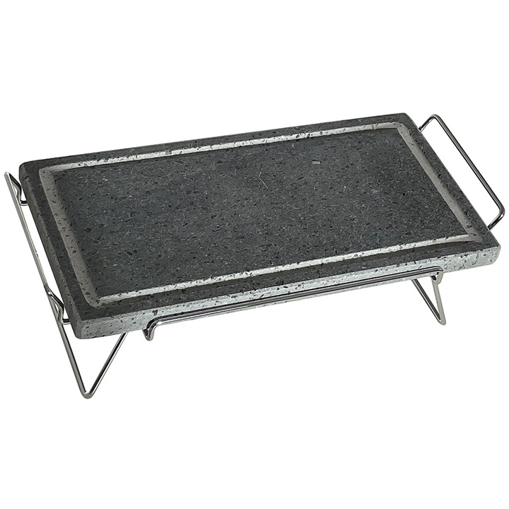 Piatra vulcanica pentru gatit, 19x37cm