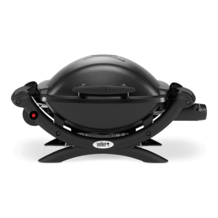 Gratar pe gaz Weber Q1000, 43x32 cm, negru