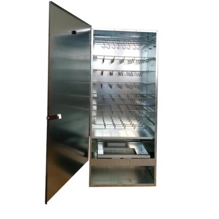 Afumatoare ITA H&G, 110x46x30cm, Pentru carne, peste si branzeturi, Tabla zincata