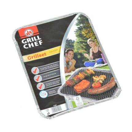 Gratar instant minLandmann 11901, din aluminiu si tabla, 31 x 25 x 8.5 cm
