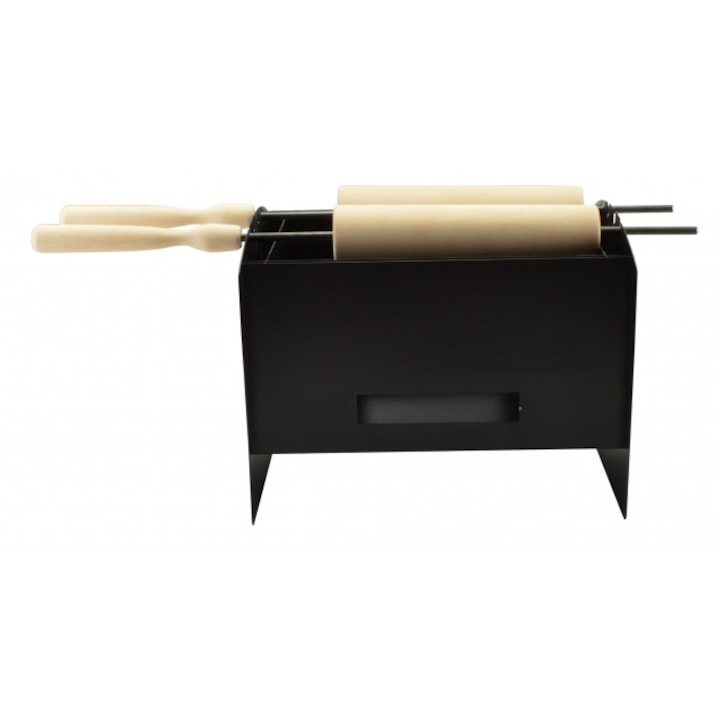 Set cuptor pe carbune pentru prajit cozonac secuiesc