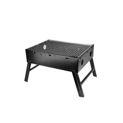Gratar portabil, Sharks, Picnic BBQ, Negru, Metal