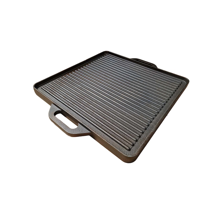 Plita fonta reversibila, neted&grill, 42x42 cm