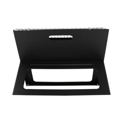 Gril portabil si pliabil, otel, negru, 31X45X28 cm, AZHOME