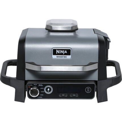 Gratar de exterior OG701DE, Ninja, Ceramica, 2400W, 2 m, Negru/Gri