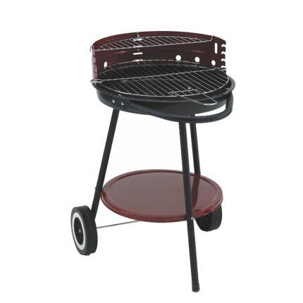 Gratar Rotund Grillchef, Landmann, 41 cm, Rosu