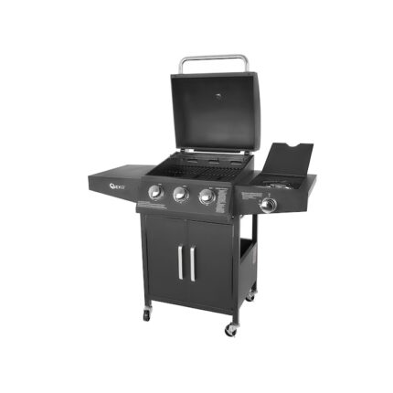 Gratar pe gaz cu 4 arzatoare, 11.6 kW, Geko G80515