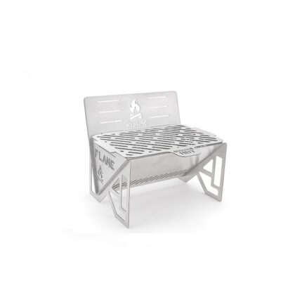 Gratar mini pe carbuni portabil, taiat in laser, 22 x 20 x 16,5cm Nabi Market ®