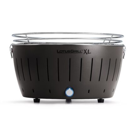 Gratar carbuni LOTUS GRILL XL G435 Gri Antracit, Portabil, Suprafata gatit 40,5 cm