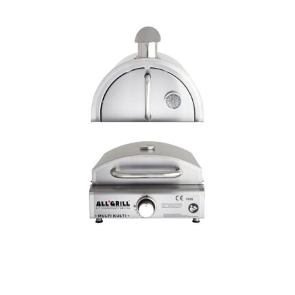 Set gratar si cuptor pizza pe gaz Multi-Kulti ALL'GRILL 3, 8 kW 201-2
