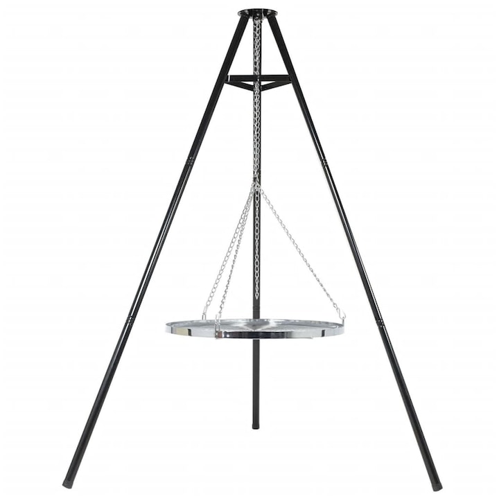 Gratar trepied RedFire, negru, 172 cm, BBQ TRIPOD