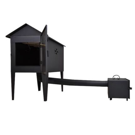 Afumatoare metalica pentru carne, peste si branzeturi, KER, 018, 110x50x50 cm