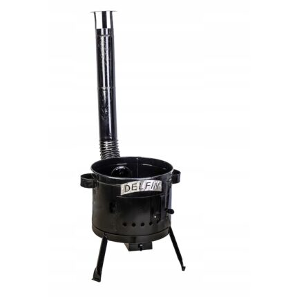 Cazan de gatit KZBC1 ⌀31 cm, Delfin, negru