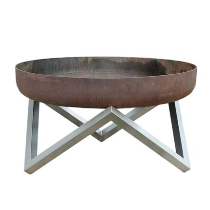 Vatra de foc Memel, otel solid, diametru 63.5 cm