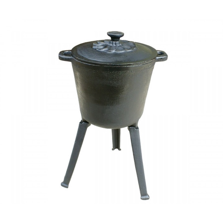 Cazan de gradina, UM, 7L, Negru