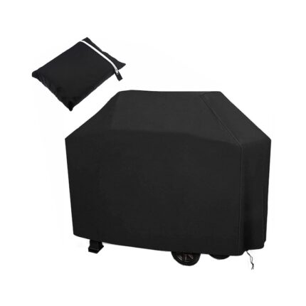 Husa gratar, EZGETOP®, Poliester, Impermeabil, Rezistenta UV, 170x61x117 cm, Negru