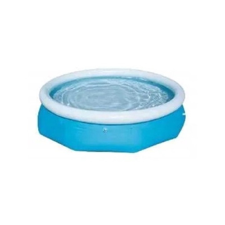 Set piscina gonflabila/pompa/filtru, Bestway, PVC, 305x76cm, Albastru/Alb, 3638 l
