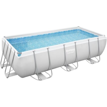 Piscina Bestway Power Steel, pompa filtrare, 4.04m x 2.01m x 1m