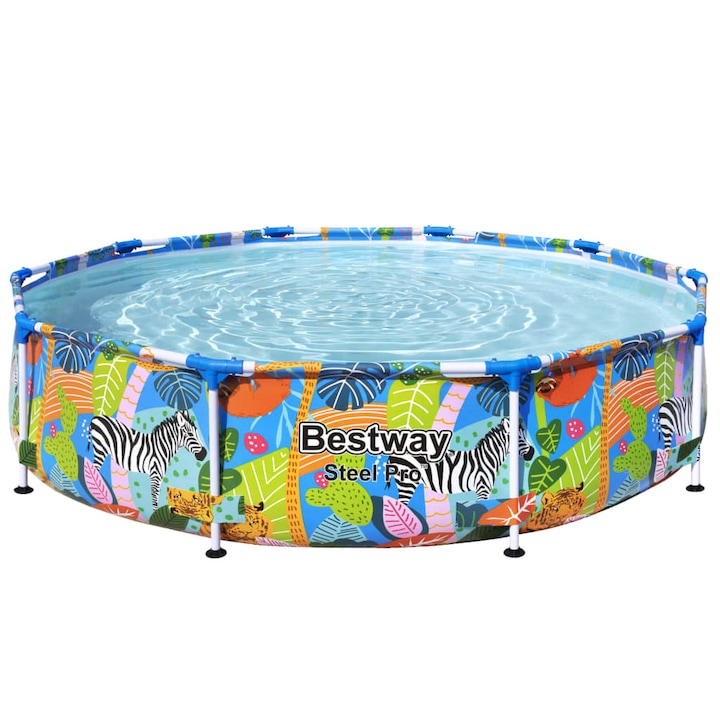 Cadru piscina Steel Pro Bestway, 305x66 cm, 13.98 Kg