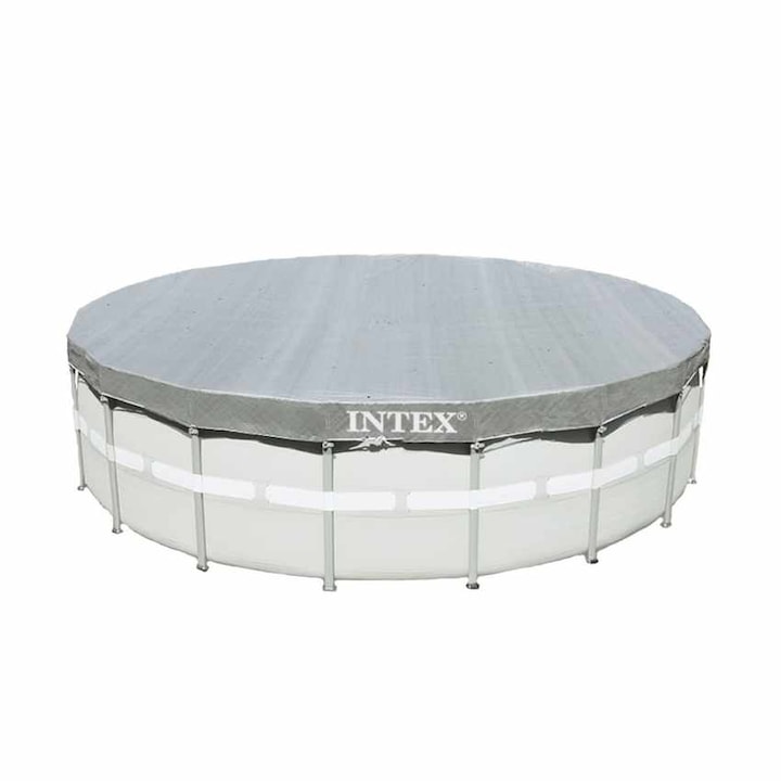 Set Piscina Intex Prism Frame cu Cadru Metalic 549x122 Cm