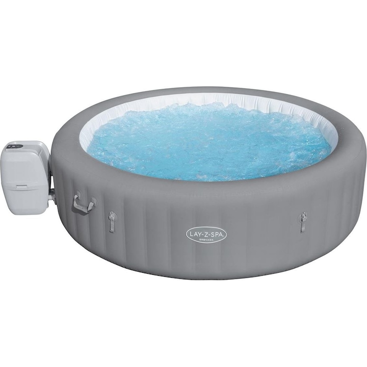 Jacuzzi de gradina, Bestway, Lay-Z-Spa, Granada, 236 x 71 cm, Gri