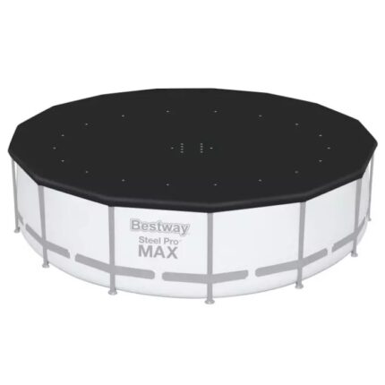 Prelata pentru piscina Bestway, Flowclear PVC, negru, 457 cm
