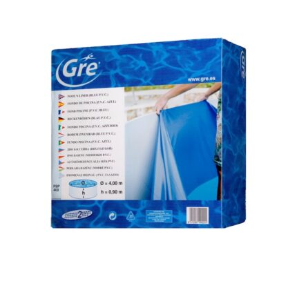 Liner piscina rotunda cu dimensiunile 3,5m x 0,9m