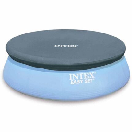 Prelata pentru acoperit pisicina iMK™, Forma Rotunda, 3,05m x 30cm, Albastra + CADOU Selfie Stick