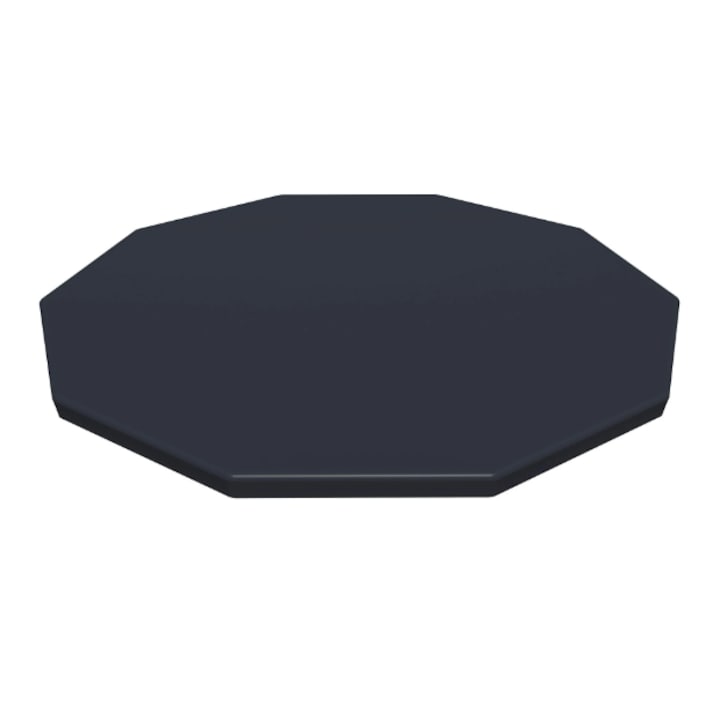 Acoperis pentru piscina cu cadru de diametru 305 cm, Negru