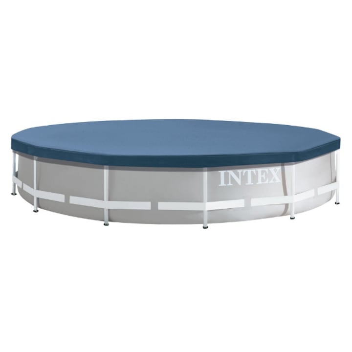 Acoperis pentru piscina cu cadru de diametru 366 cm, Albastru