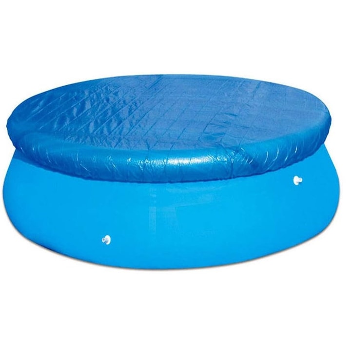Acoperis pentru piscina, Sunmostar, Poliester, 305 cm, Albastru