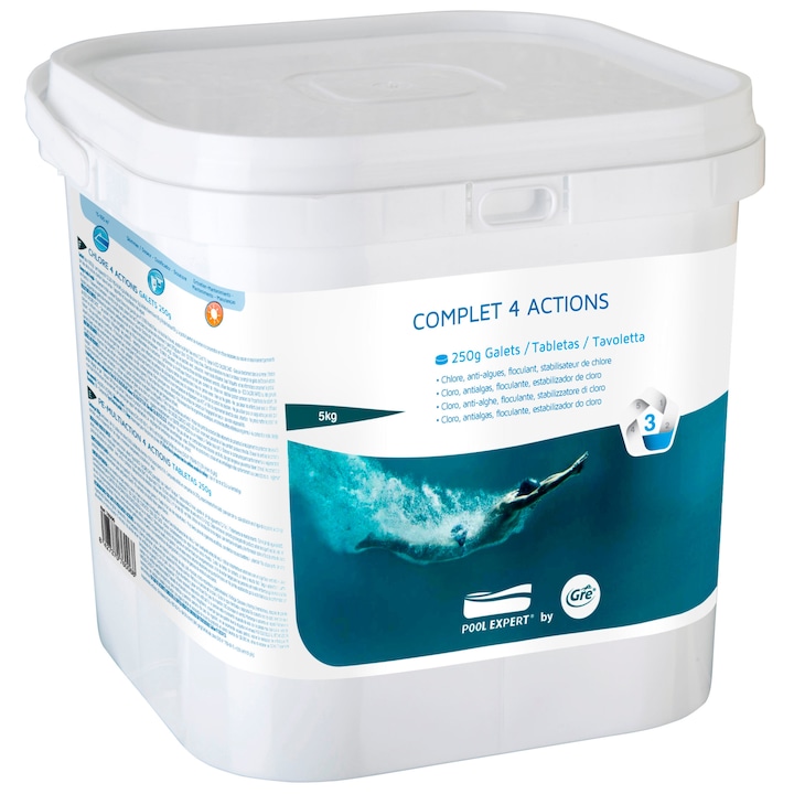 Complet 4 actiuni 5 Kg tablete 200 g