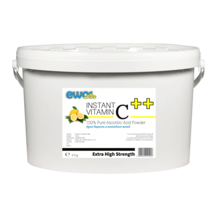 Agent limpezire apa piscina, Vitamina C pudra/pulbere Ewos++ Acid Ascorbic, 4kg